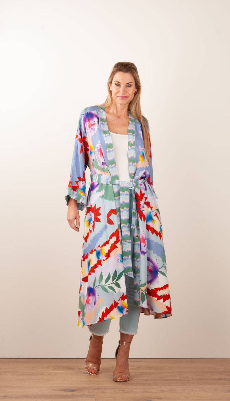 IVI Collection Kimono Multicolor Muttertagsangebot
