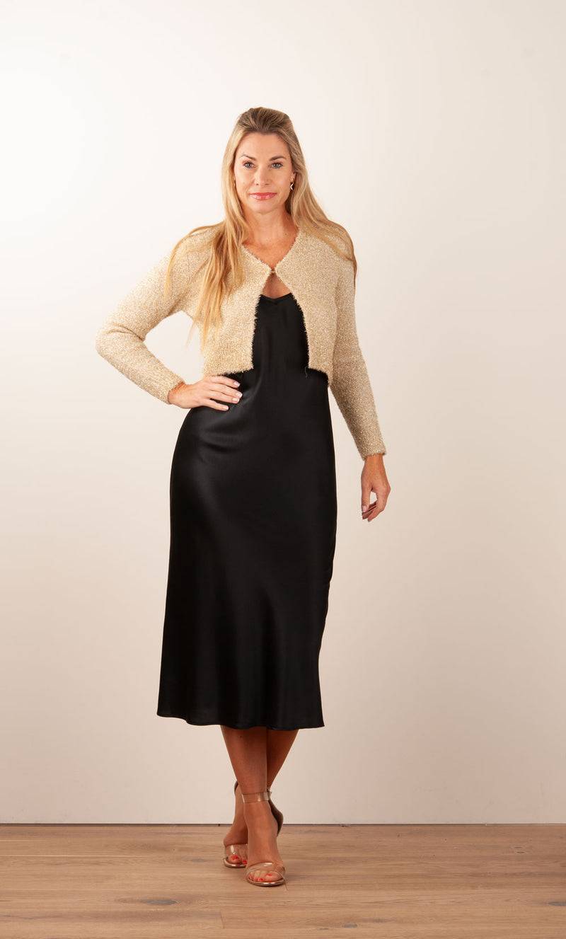 fleur Strickjacke Gold Zeitbegrenzte Promotion