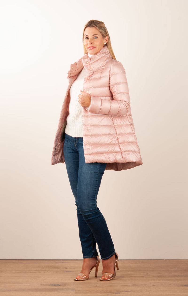 Herno Daunenmantel Rosa Bis zu 65% Rabatt
