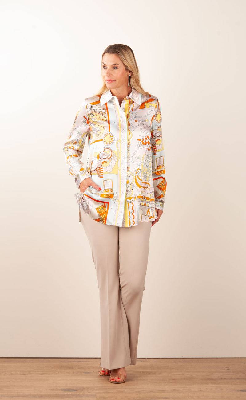 Herzensangelegenheit Bluse Puder | Multicolor Versandkostenfrei