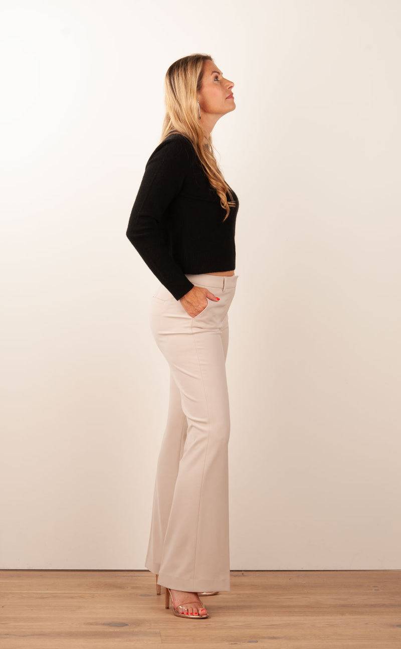 fleur Kurzer Kaschmir Pullover Schwarz Cyber Monday