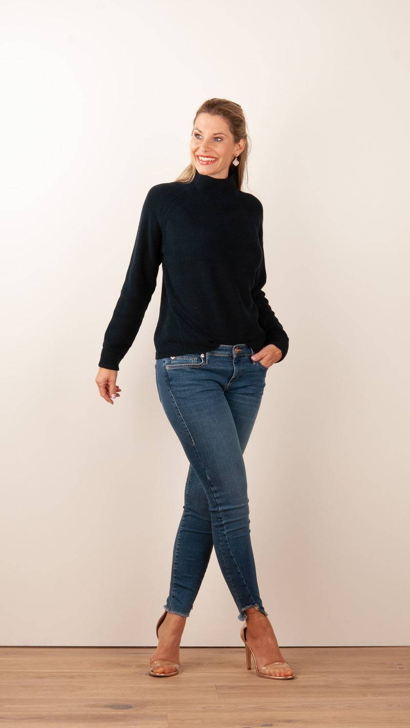 fleur Pullover Dunkelblau Neuheiten