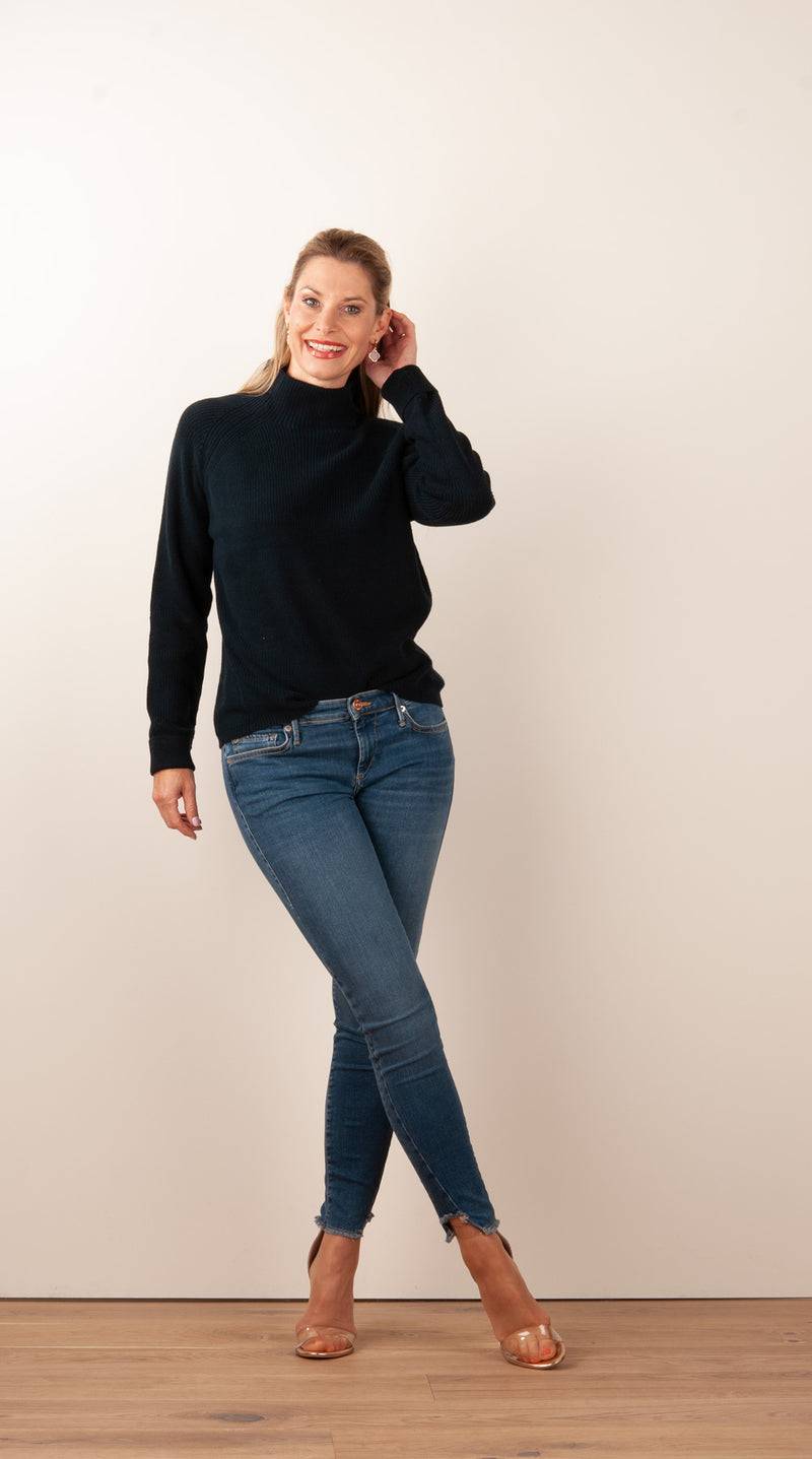 fleur Pullover Dunkelblau Neuheiten