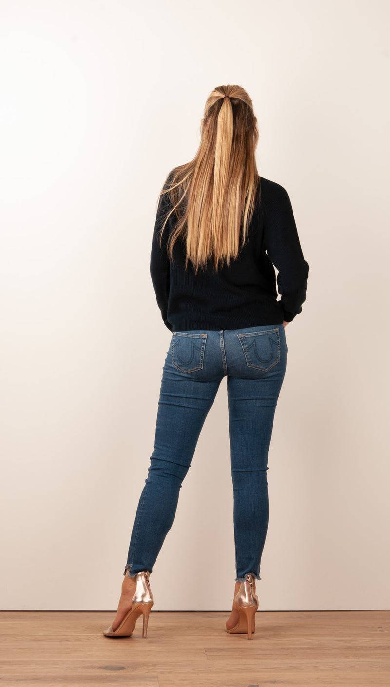 fleur Pullover Dunkelblau Neuheiten