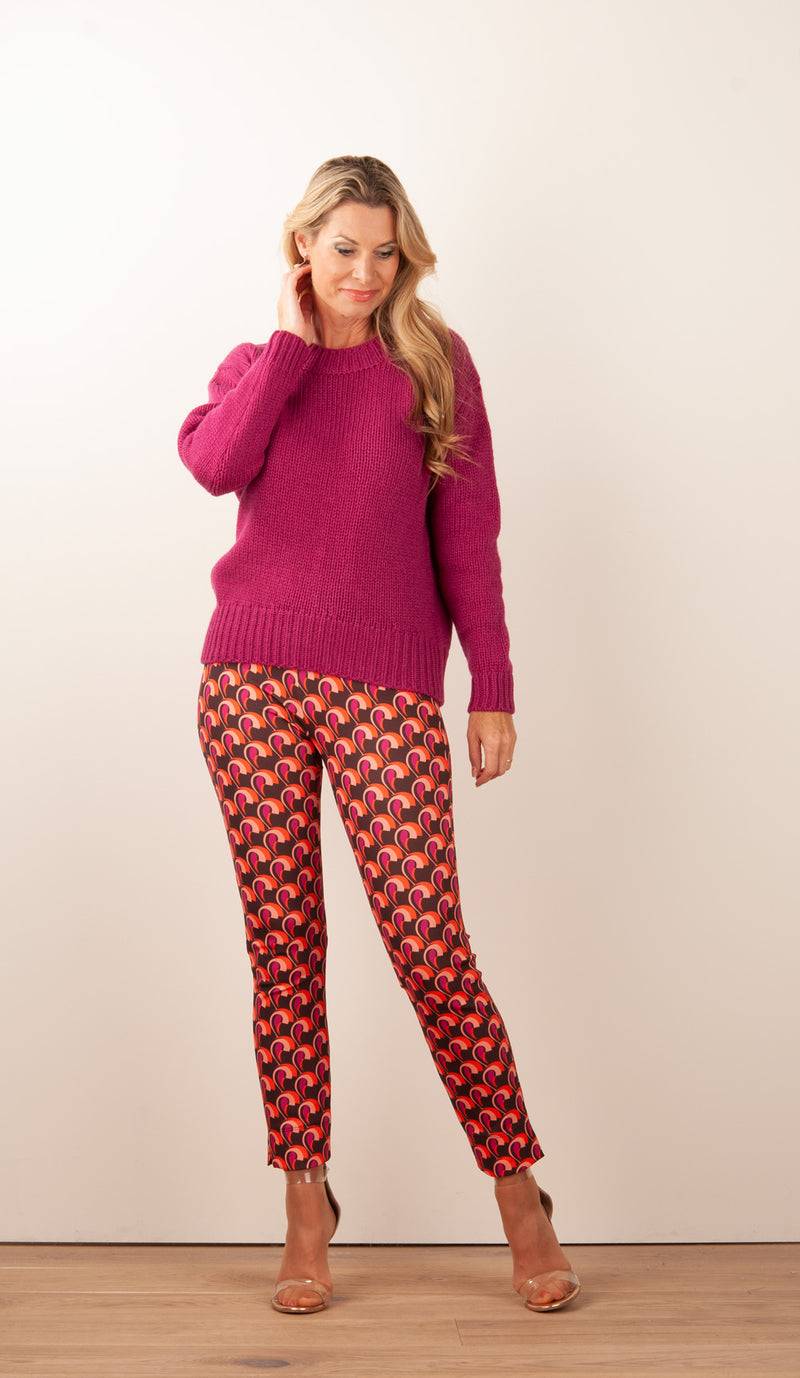 INCENTIVE!cashmere Kaschmir Pullover Beere Letzter Tag