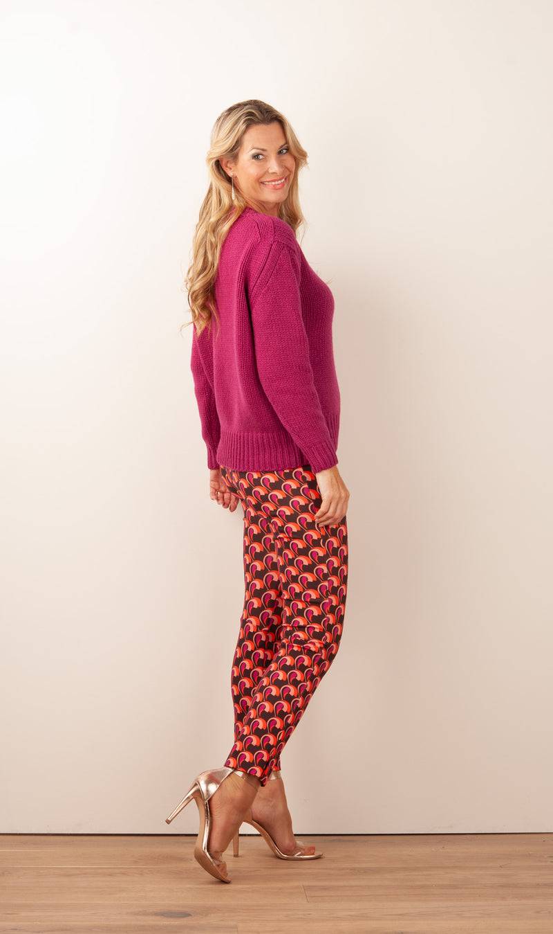 INCENTIVE!cashmere Kaschmir Pullover Beere Letzter Tag