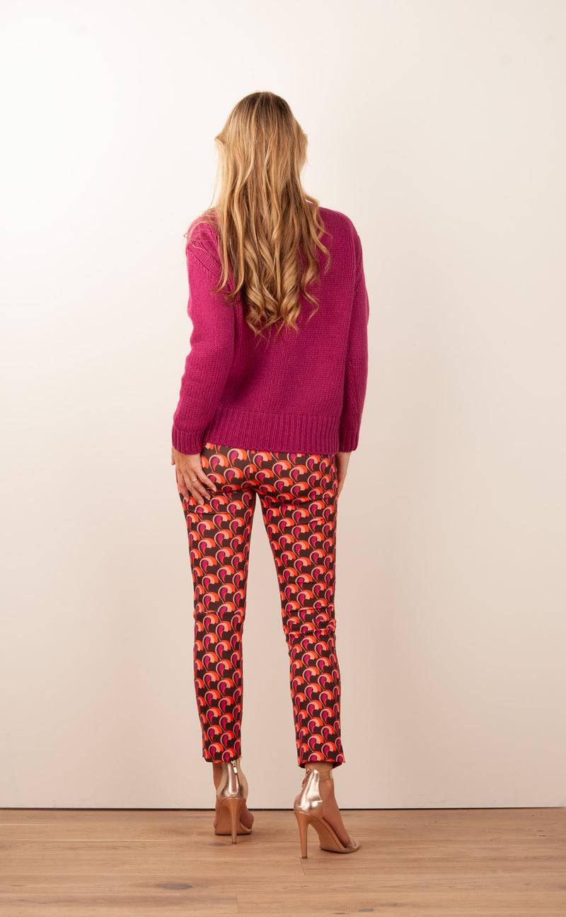 INCENTIVE!cashmere Kaschmir Pullover Beere Letzter Tag