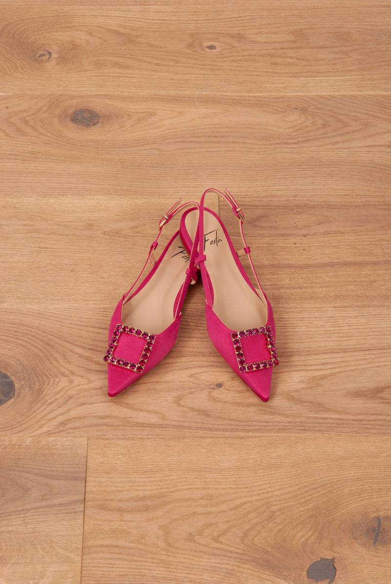Roberto Festa Slingpumps Pink Riesige Rabatte