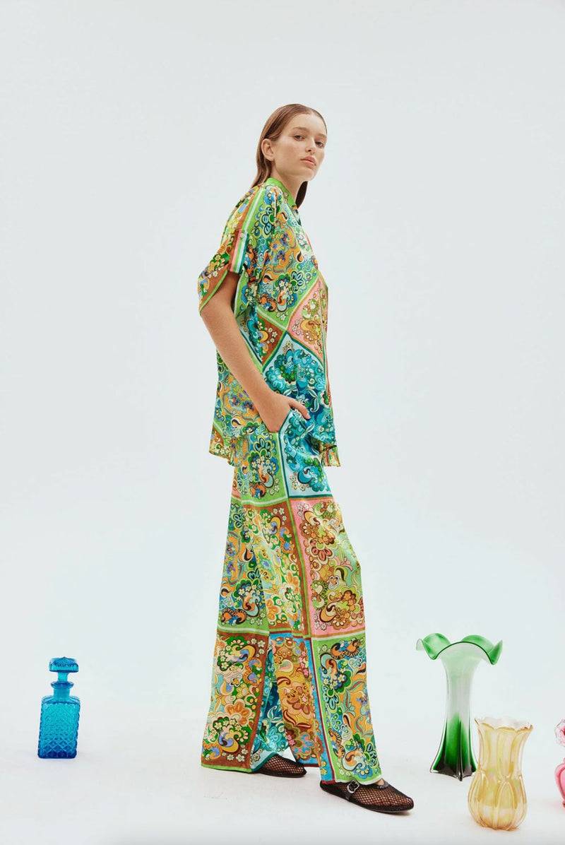 ALEMAIS Shirt Grün | Multicolor Wochenangebot