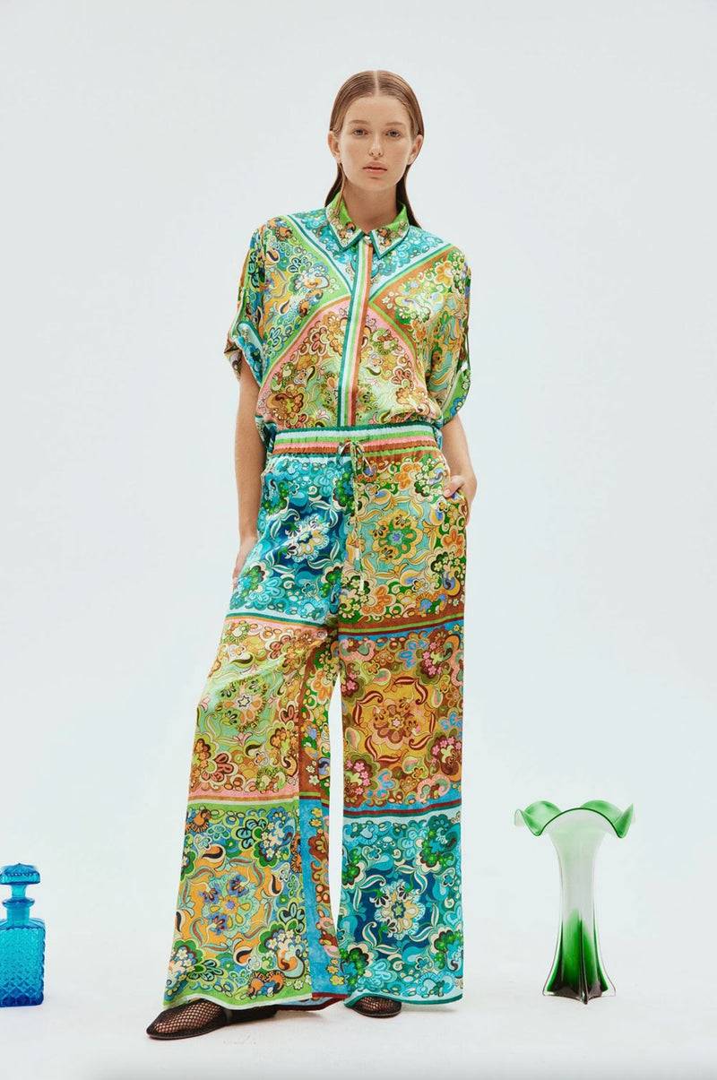 ALEMAIS Hose Grün | Multicolor Kostenlose Rückgabe