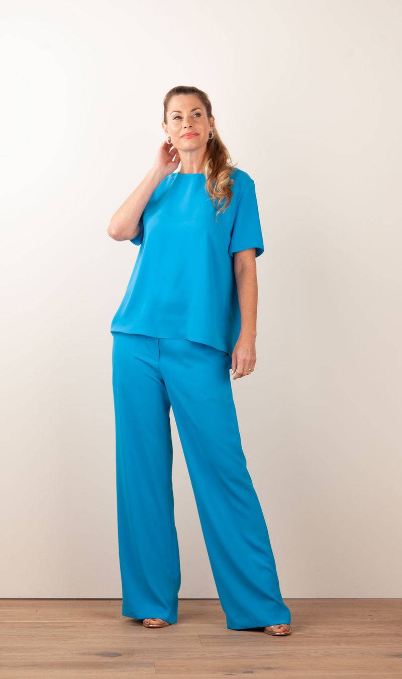 Shirt „Panty“ Blau Neueste Stile