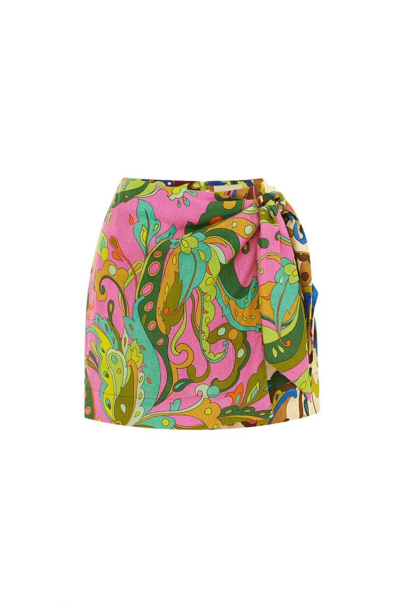 ALEMAIS Wickelrock Pink | Multicolor Letzter Tag