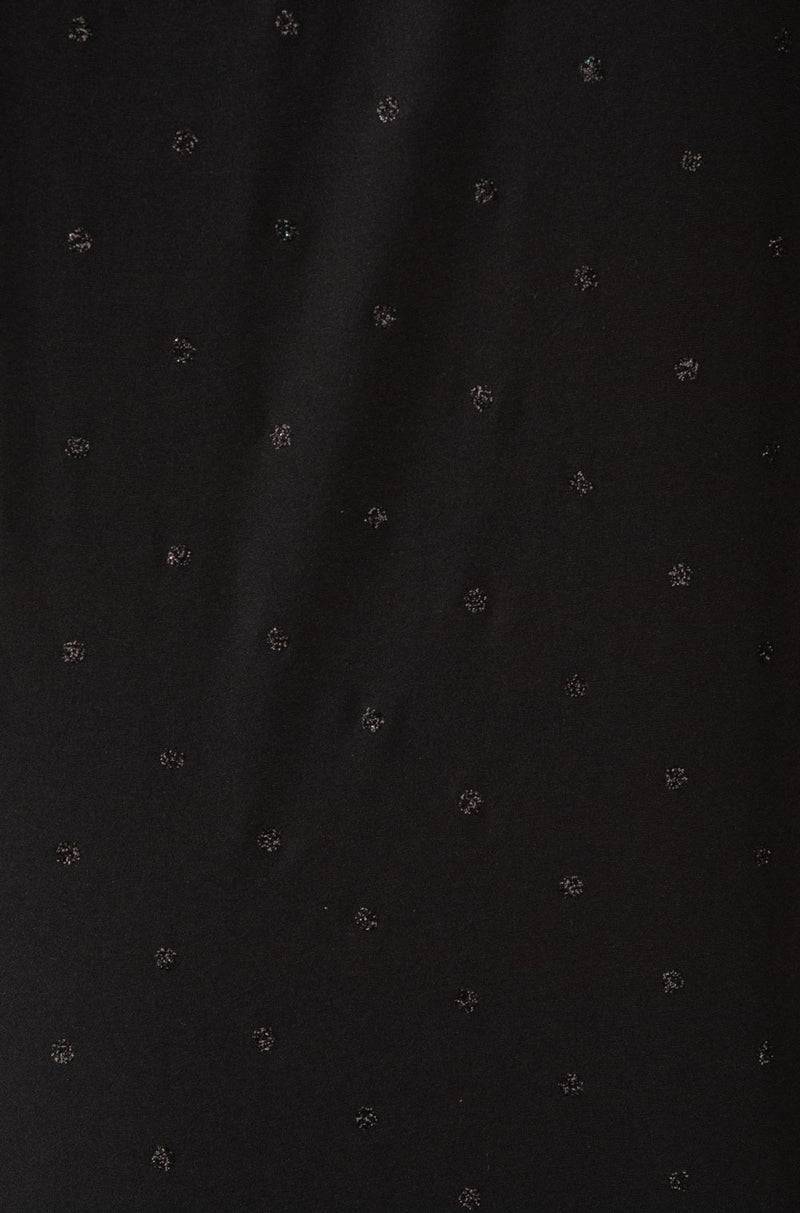 fleur Seiden Shirt Schwarz Bis zu 50% Rabatt