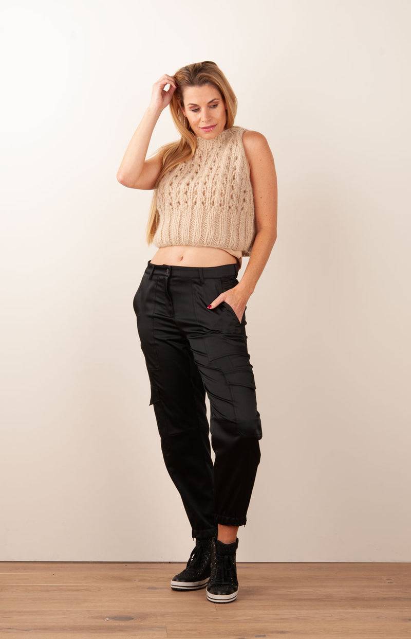 Strick Top Beige Bis zu 65% Rabatt