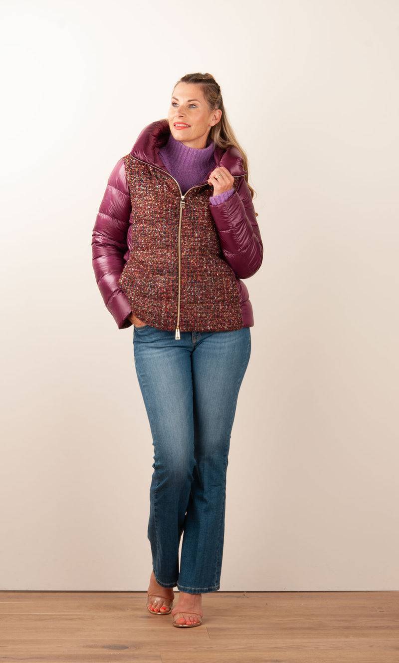 Herno Daunenjacke Beere | Multicolor Nur für heute