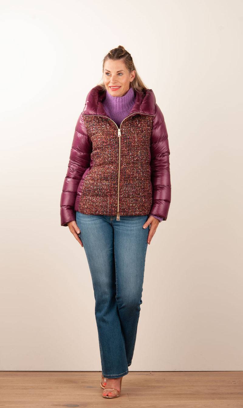 Herno Daunenjacke Beere | Multicolor Nur für heute