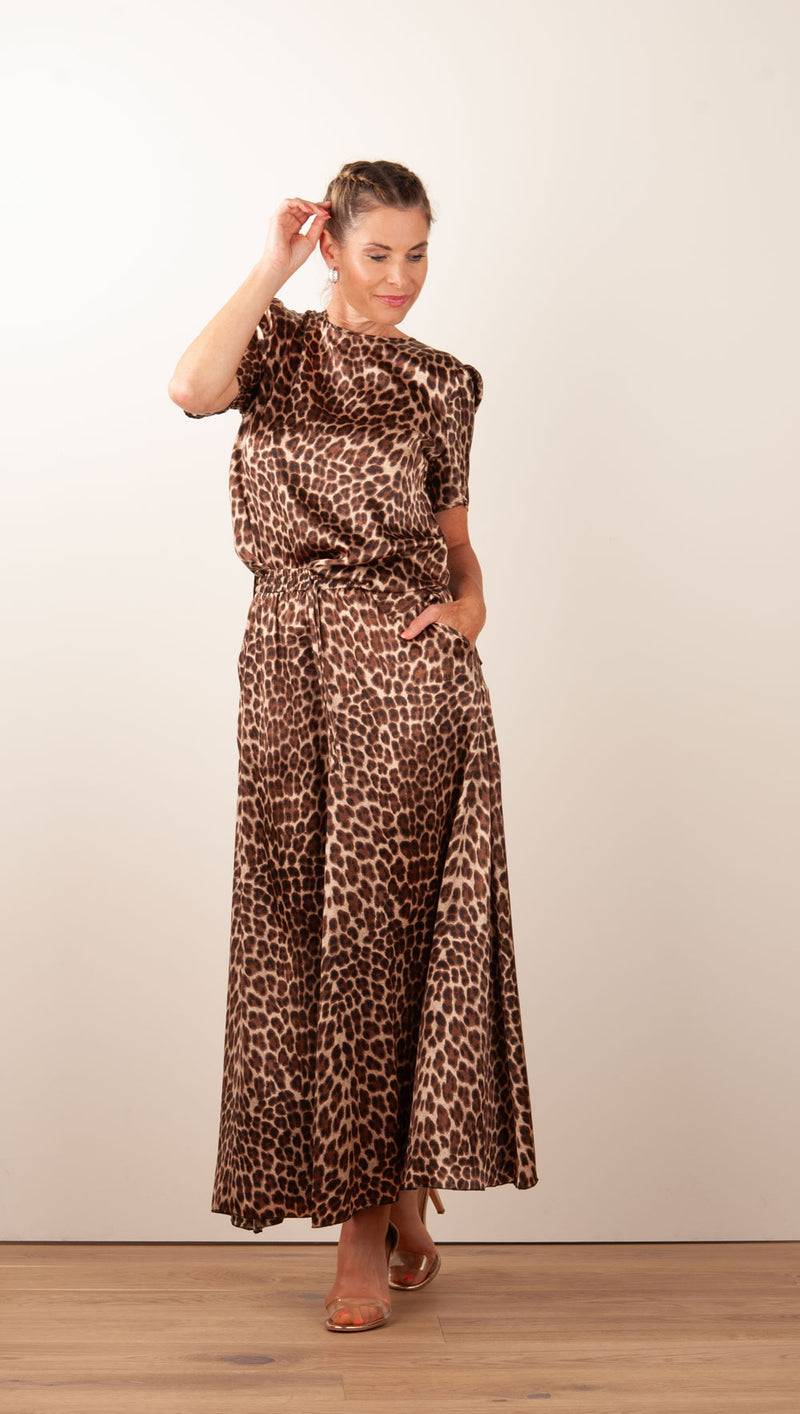 Shirt „Secret Leo“ Braun Clearance-Verkauf