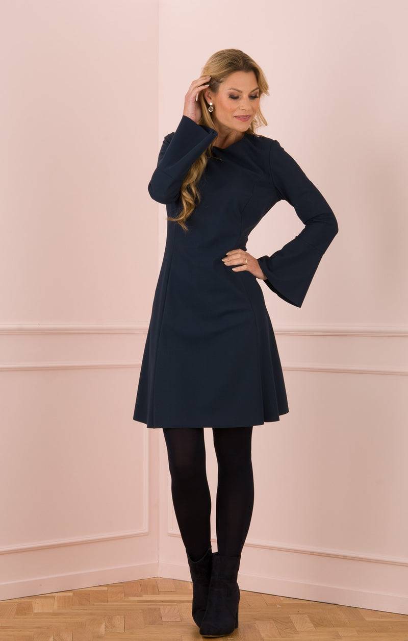 NVSCO 2107 Kleid Dunkelblau Outlet