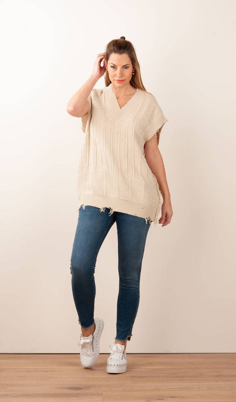 JNBY Pullunder Beige Sonderangebot