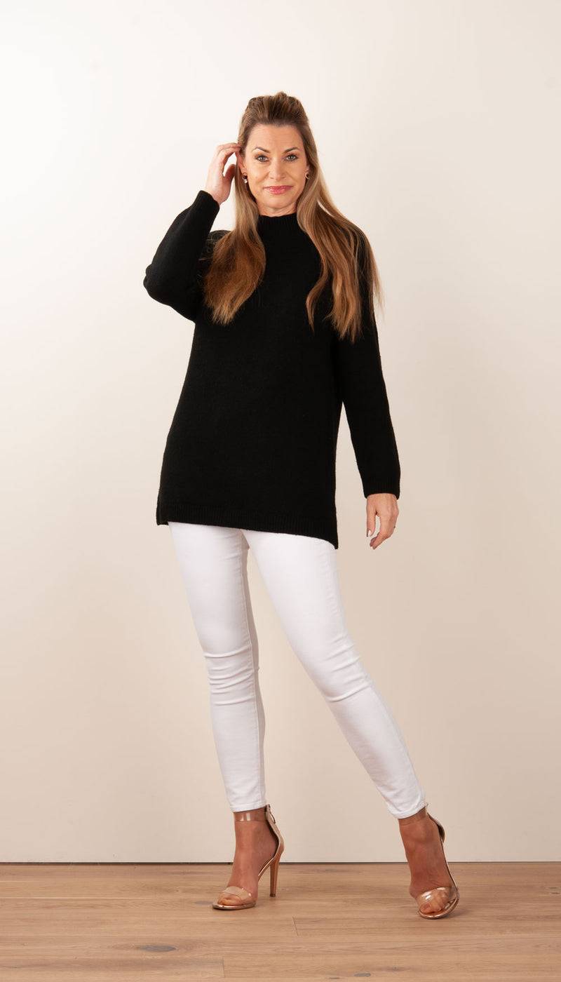 Rosa & Me Pullover Schwarz Großer Ausverkauf