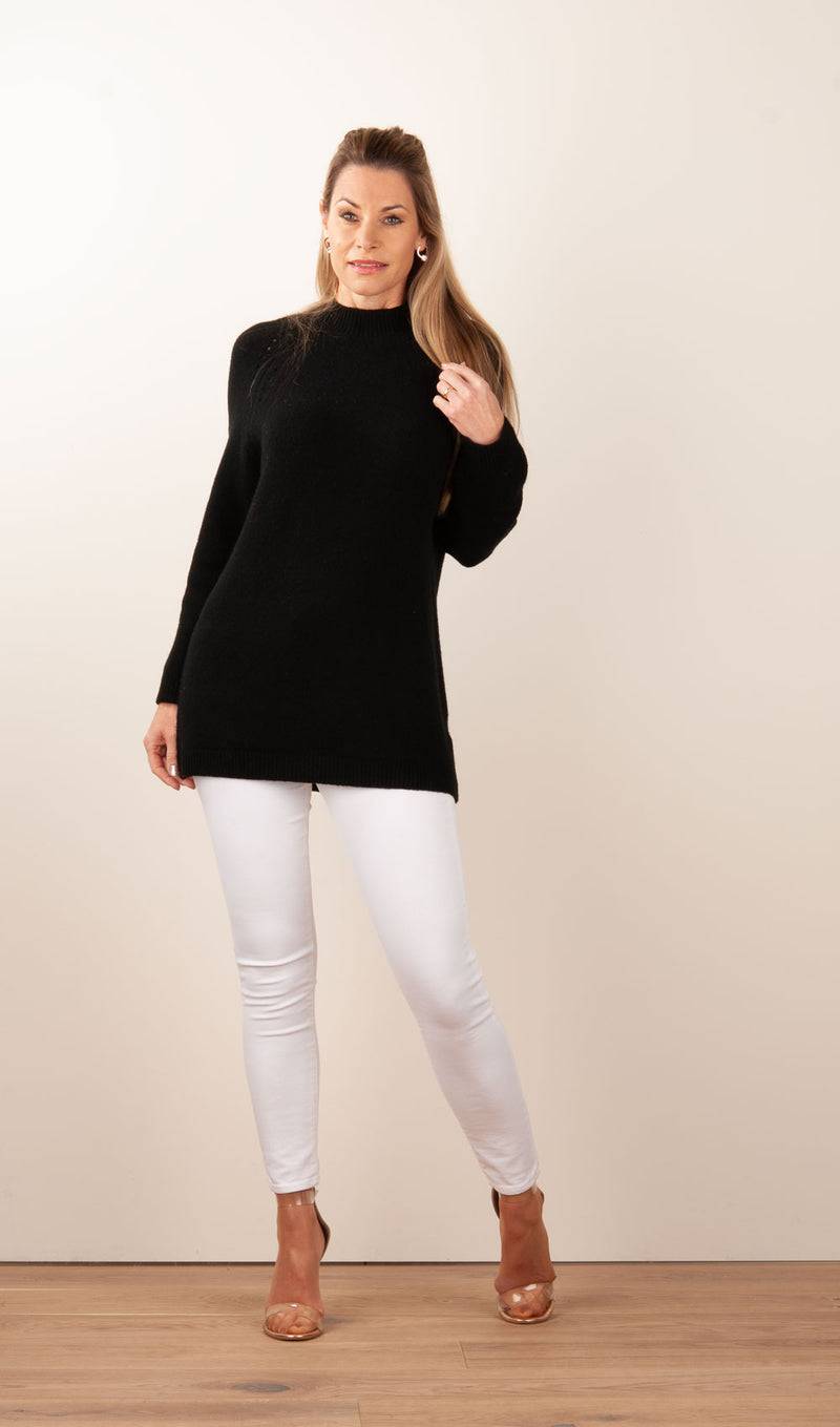 Rosa & Me Pullover Schwarz Großer Ausverkauf