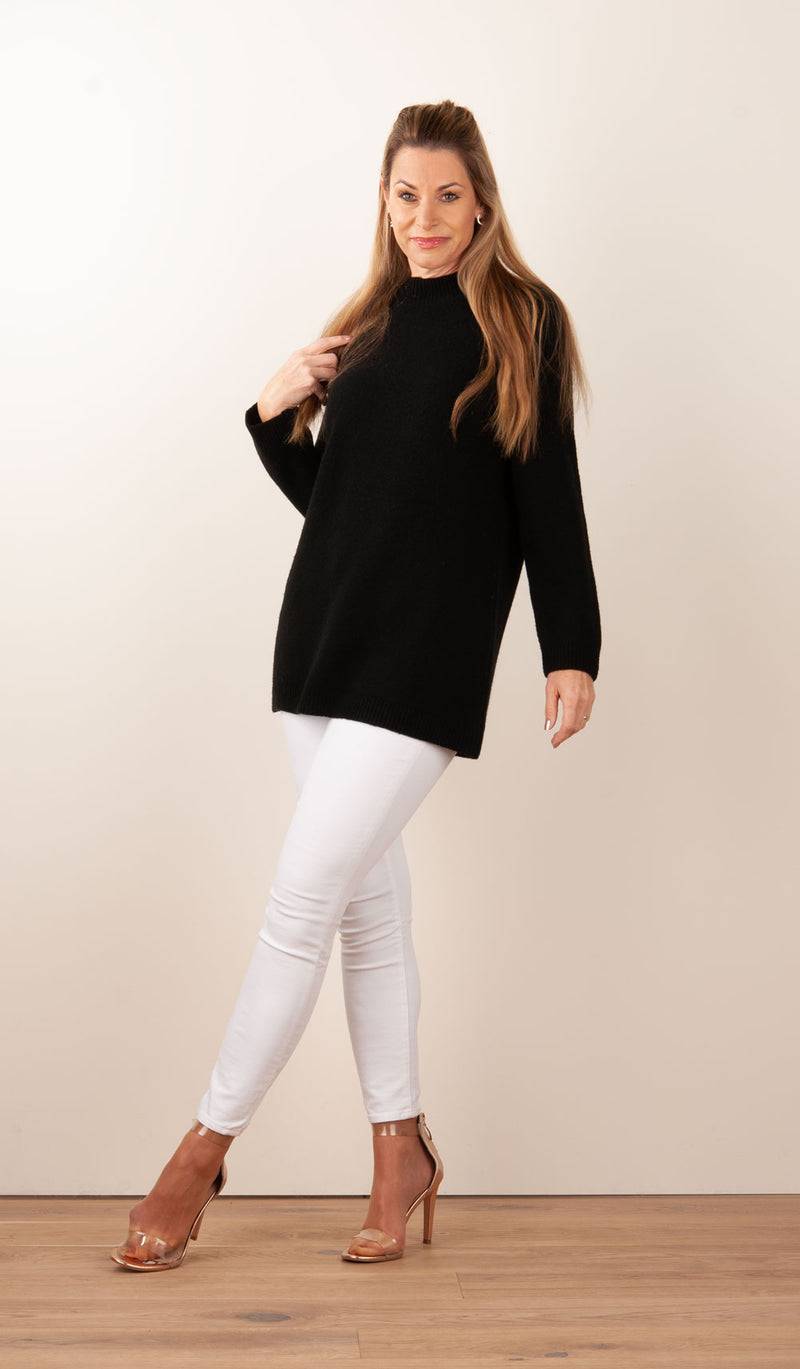 Rosa & Me Pullover Schwarz Großer Ausverkauf