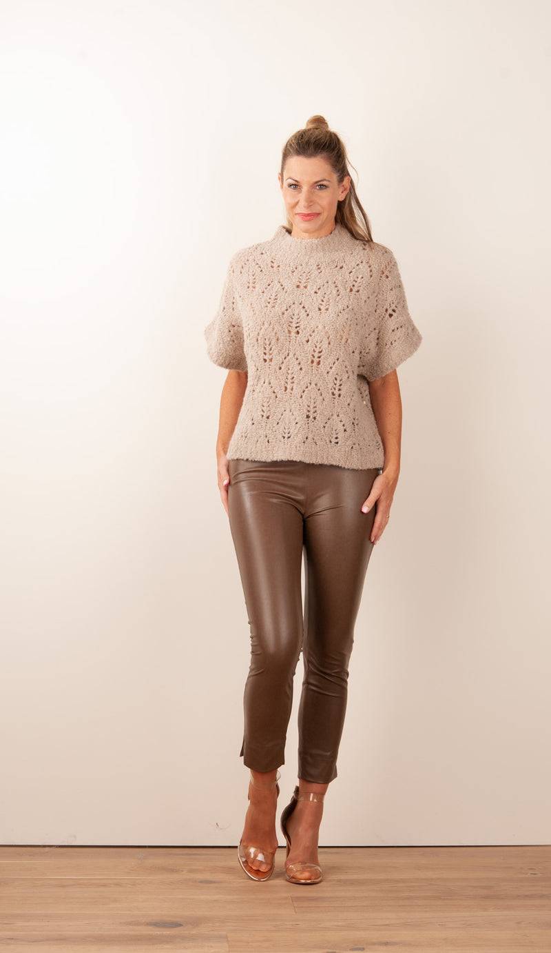 Seductive Hose „Sabrina“ Nussbraun Osterangebot