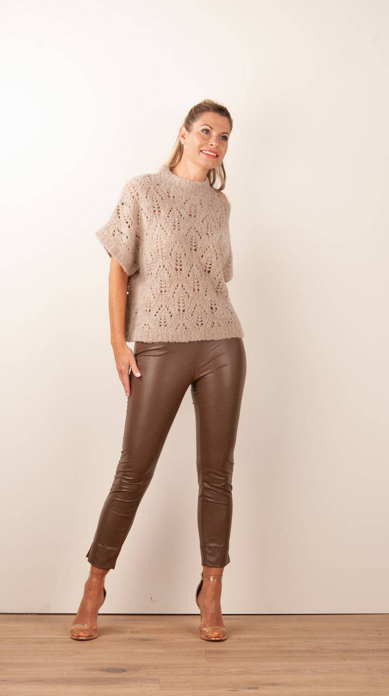 Seductive Hose „Sabrina“ Nussbraun Osterangebot