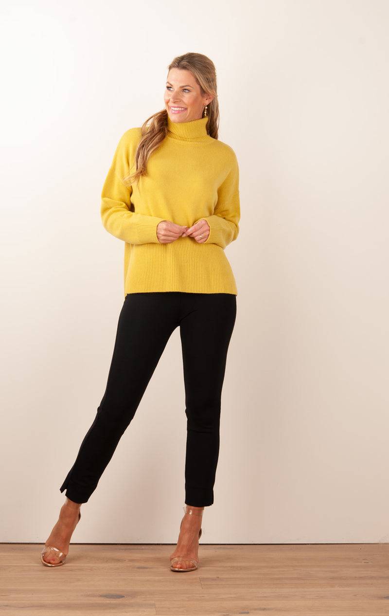 Pullover „Like“ Gelb Valentinstagsangebot
