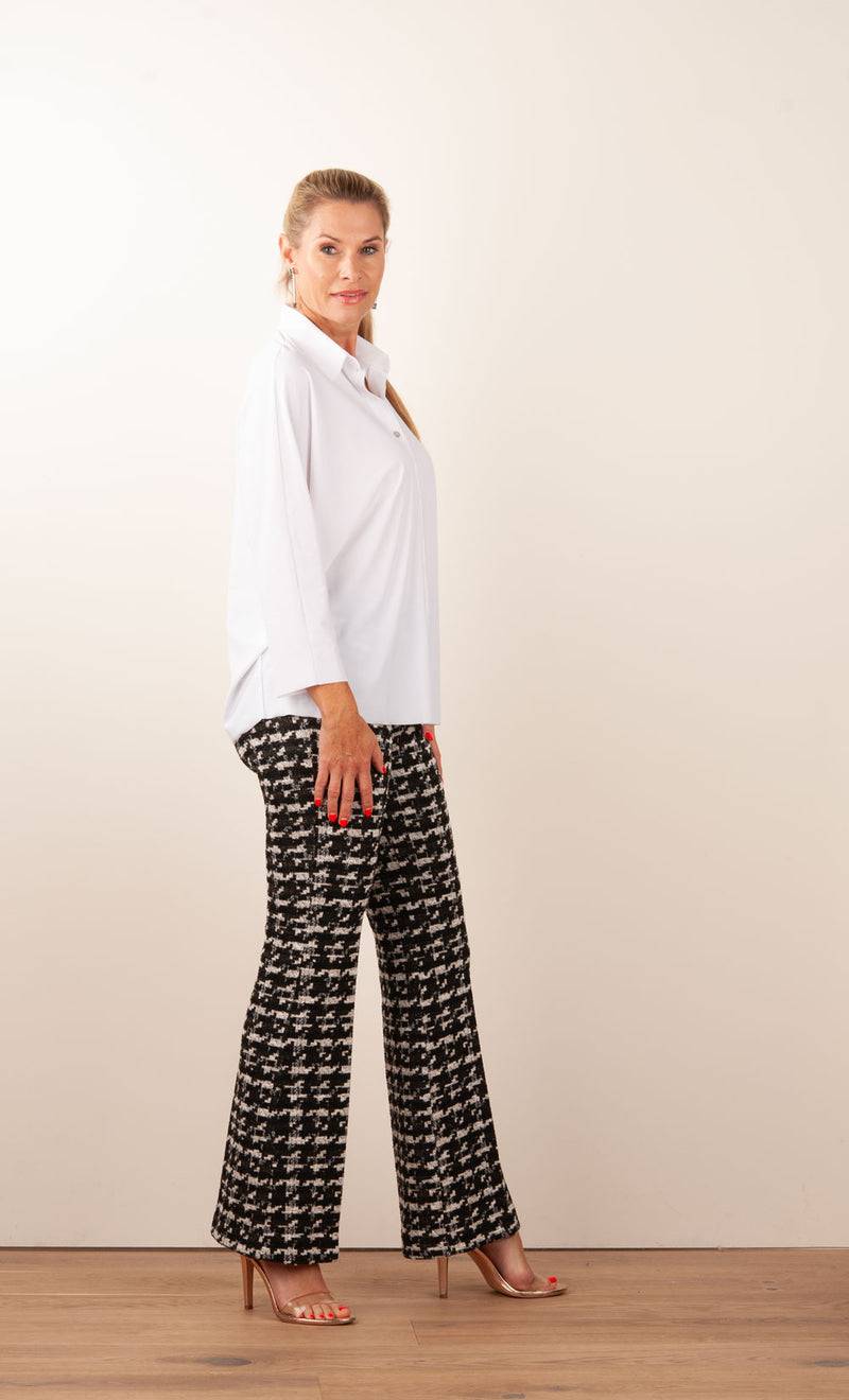 NineTo9 Bluse Weiß Blitzangebot