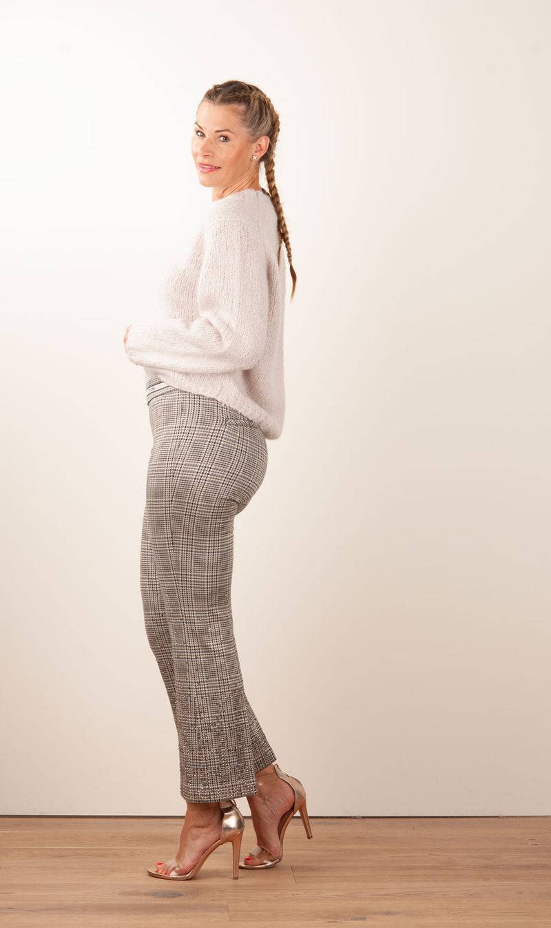 Cambio Hose „Faith Strass“ Creme | Beige | Braun Sonderangebote