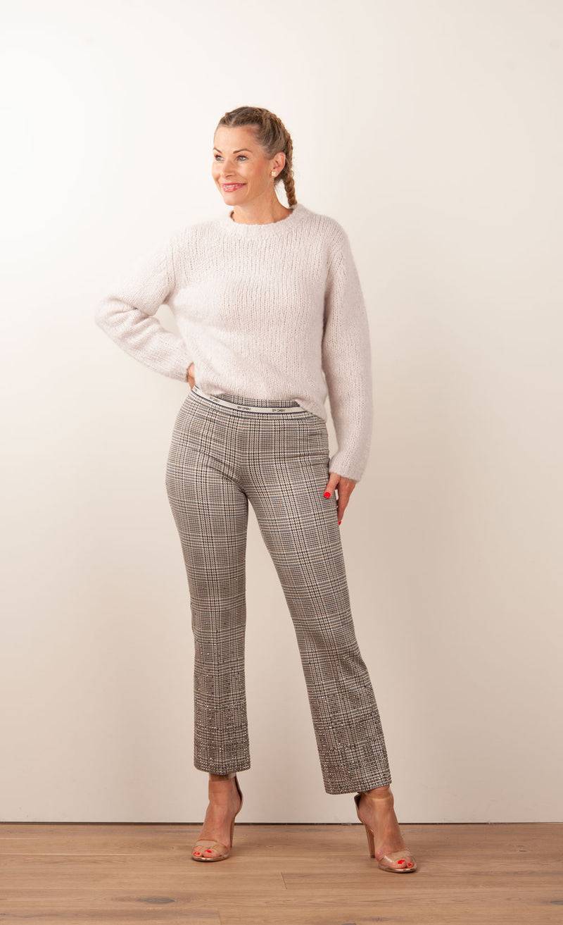 Cambio Hose „Faith Strass“ Creme | Beige | Braun Sonderangebote