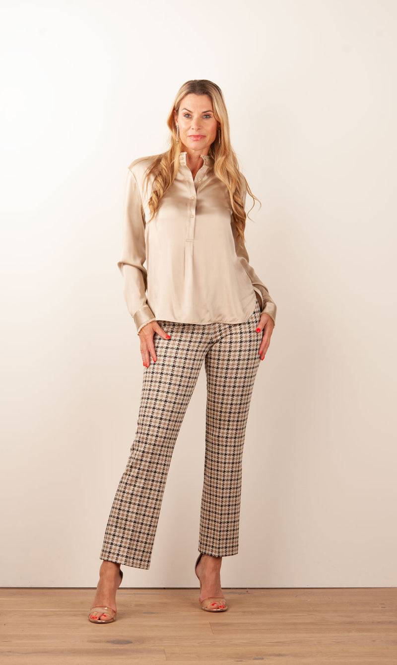 Herzensangelegenheit Bluse Beige Letzte 3 Tage