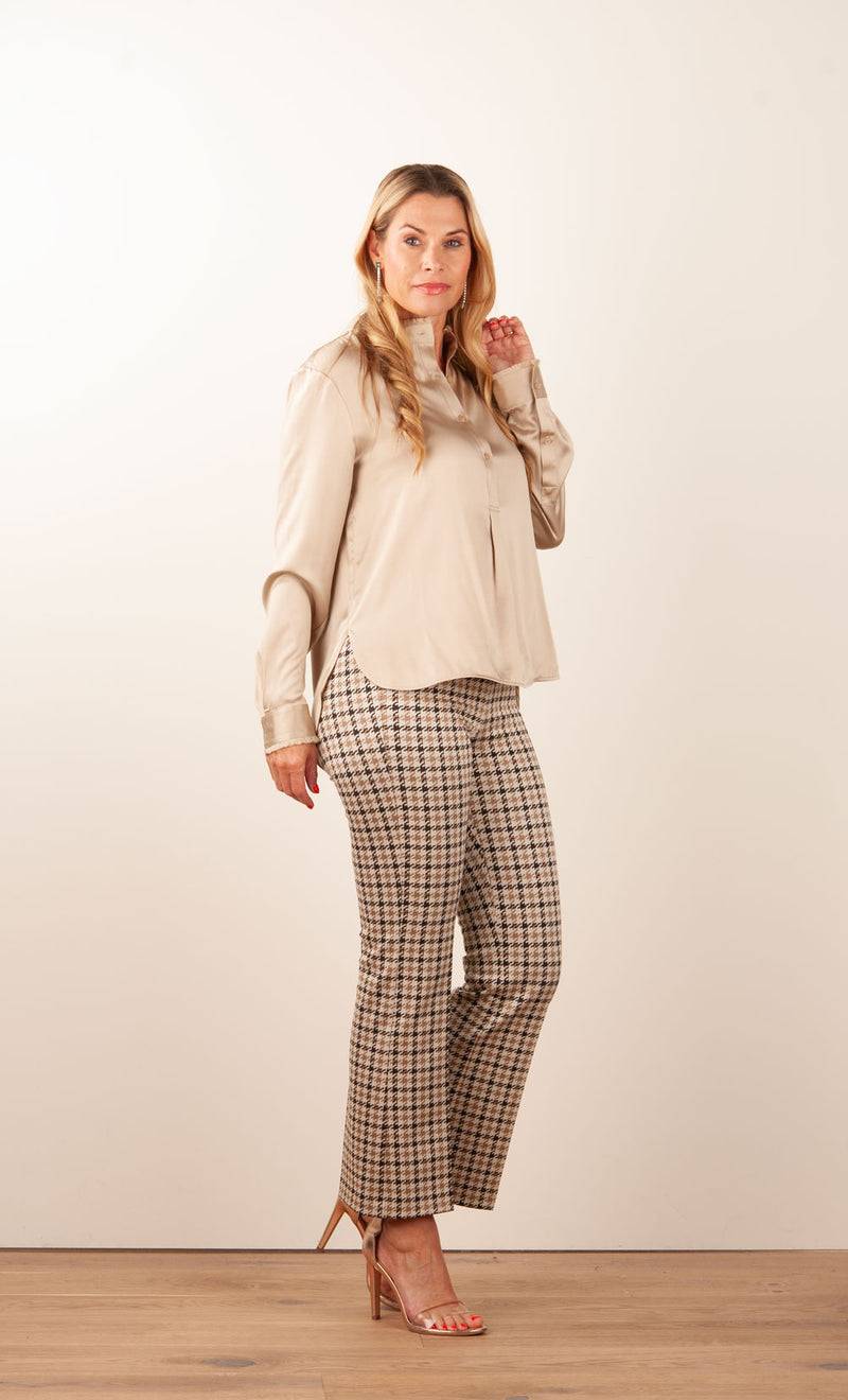 Herzensangelegenheit Bluse Beige Letzte 3 Tage