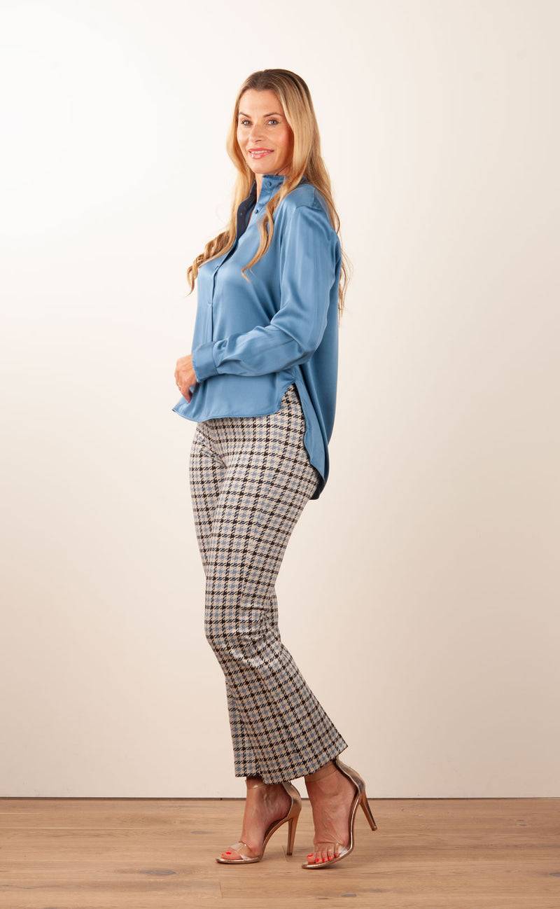 Cambio Hose „Faith“ Creme | Schwarz | Blau Bis zu 60% Rabatt