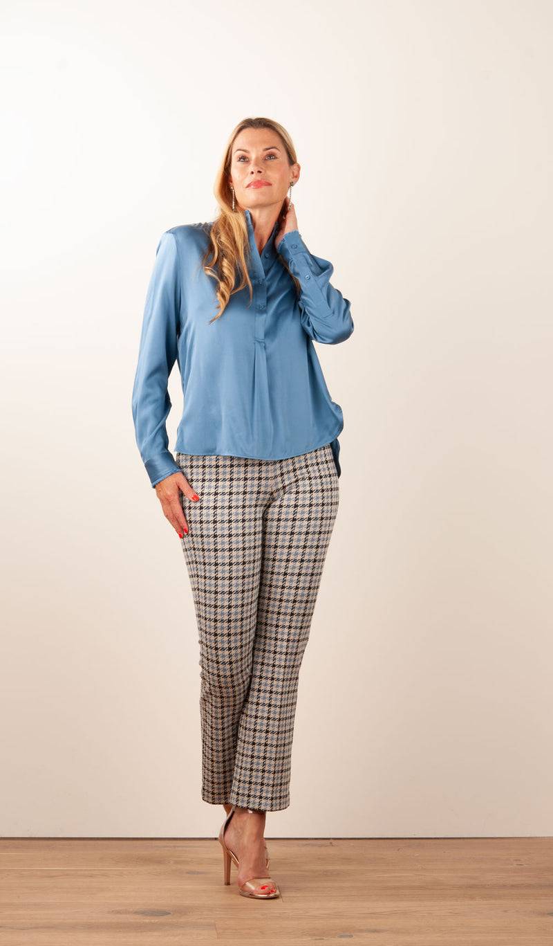 Cambio Hose „Faith“ Creme | Schwarz | Blau Bis zu 60% Rabatt