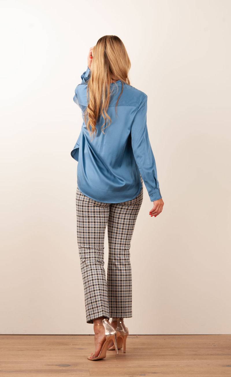 Cambio Hose „Faith“ Creme | Schwarz | Blau Bis zu 60% Rabatt