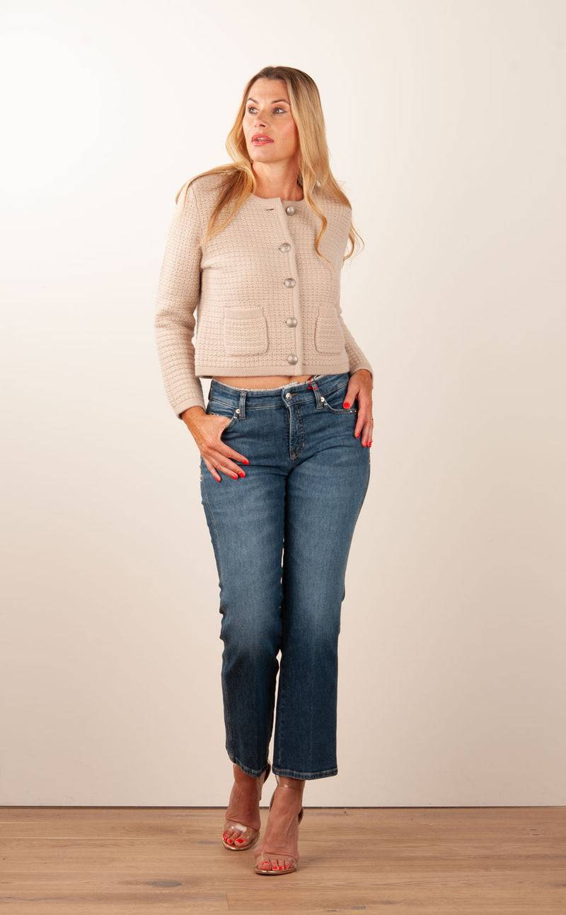 Cambio Jeans „Francesca“ Blau Bis zu 65% Rabatt