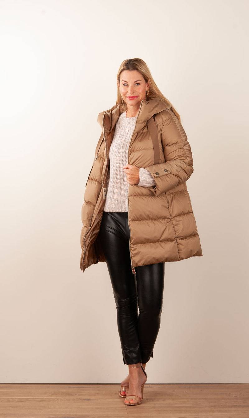 Herno Daunenmantel Beige Bis zu 55% Rabatt