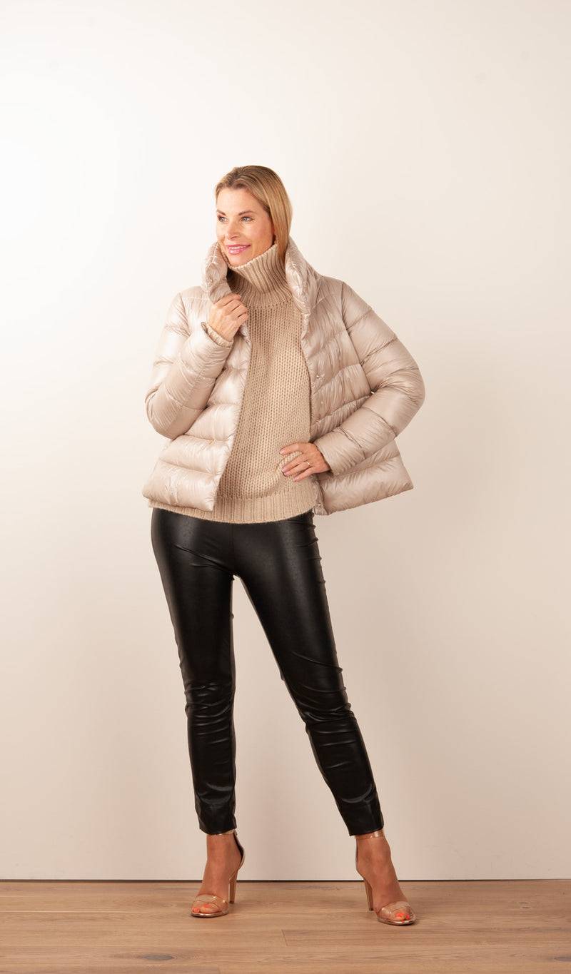 Herno Daunenjacke Beige Auslauf