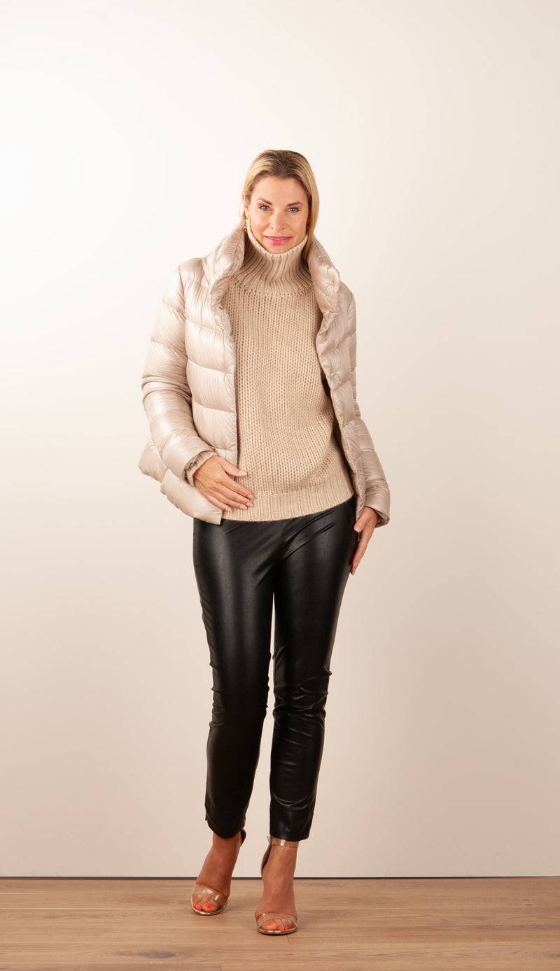 Herno Daunenjacke Beige Auslauf