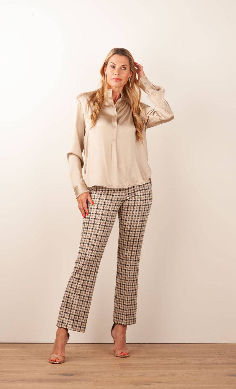 Cambio Hose „Faith“ Creme | Beige | Braun Günstig kaufen