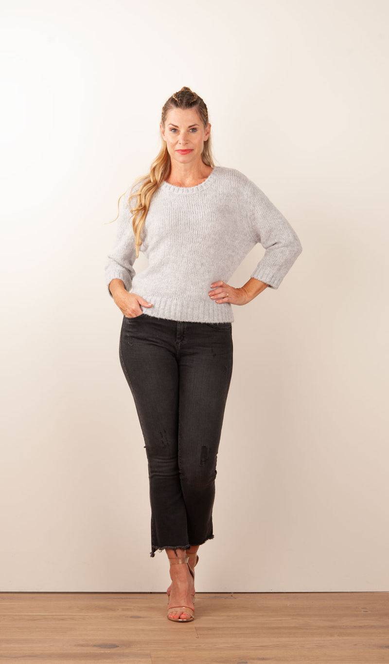 Philo-Sofie Pullover Melange Grau Black Friday