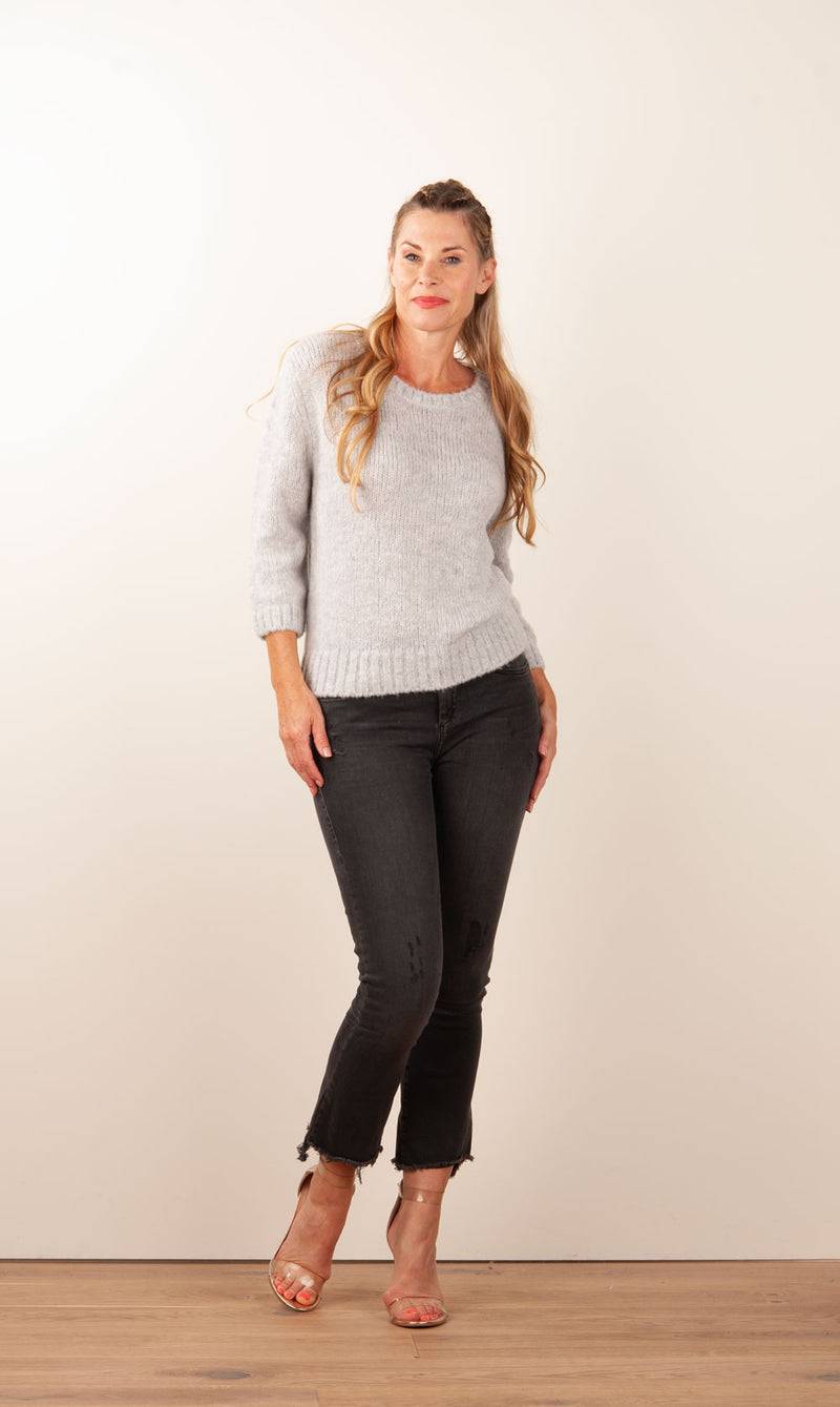 Philo-Sofie Pullover Melange Grau Black Friday