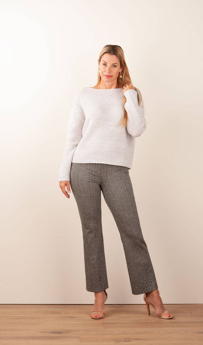 fleur Kaschmir Pullover Hellgrau Blitzangebot