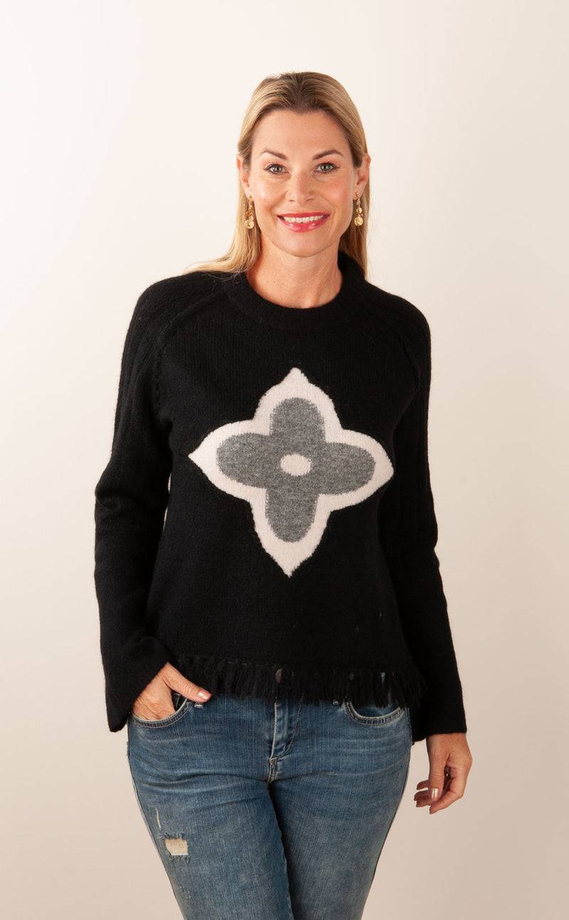 Grace Pullover Schwarz | Weiß | Grau Clearance-Verkauf