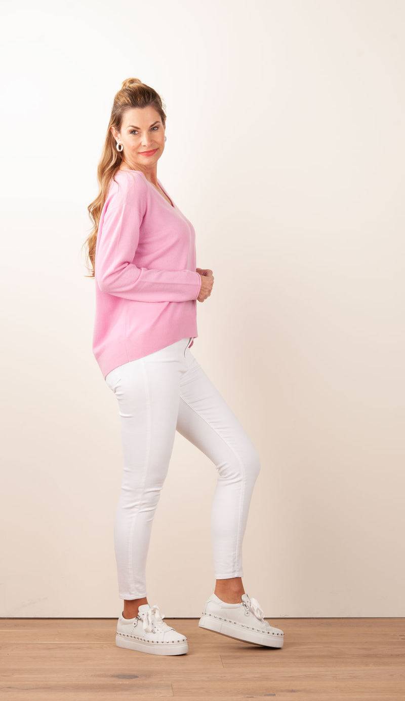 fleur Kaschmir Pullover Pink Online
