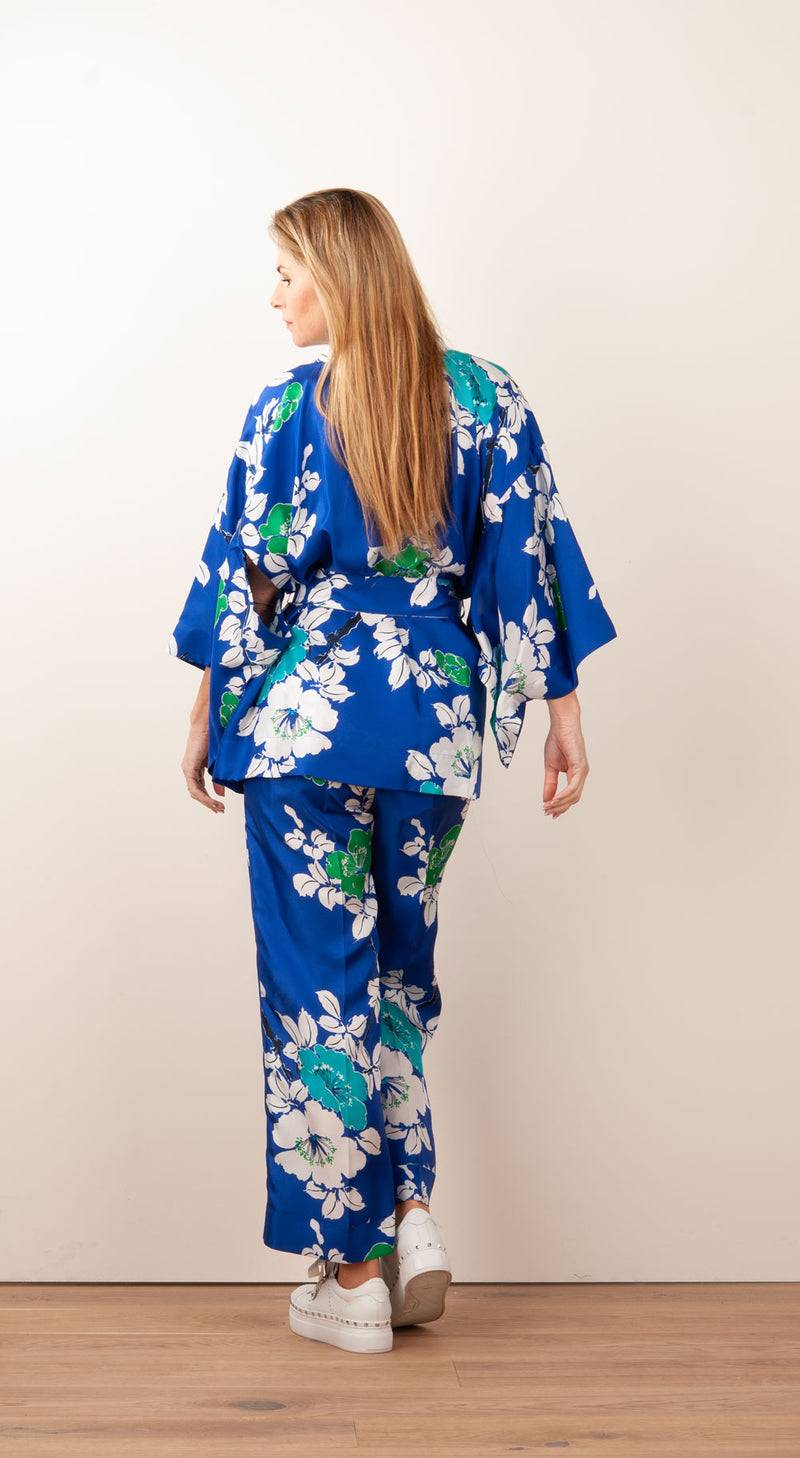 Hose „Shine“ Blau | Multicolor im Angebot