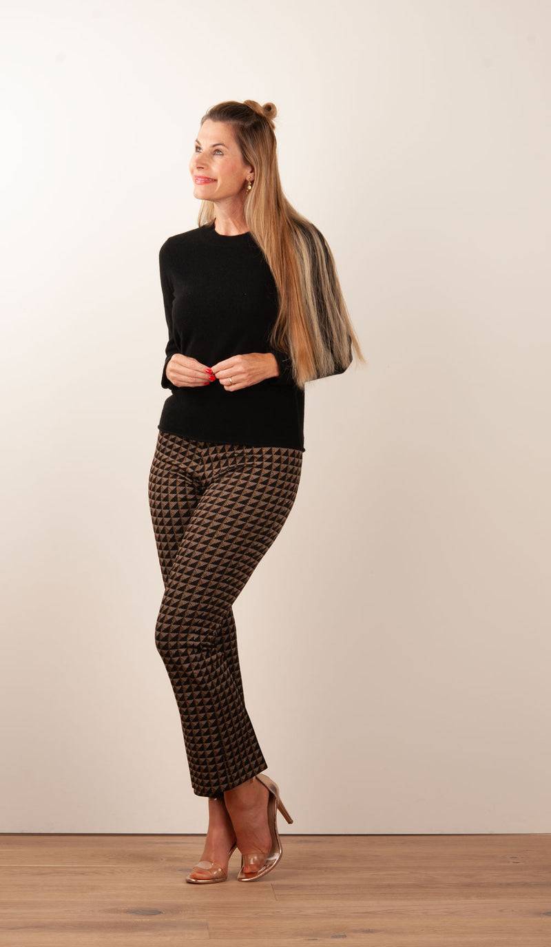 fleur Kaschmir Pullover Schwarz Cyber Monday