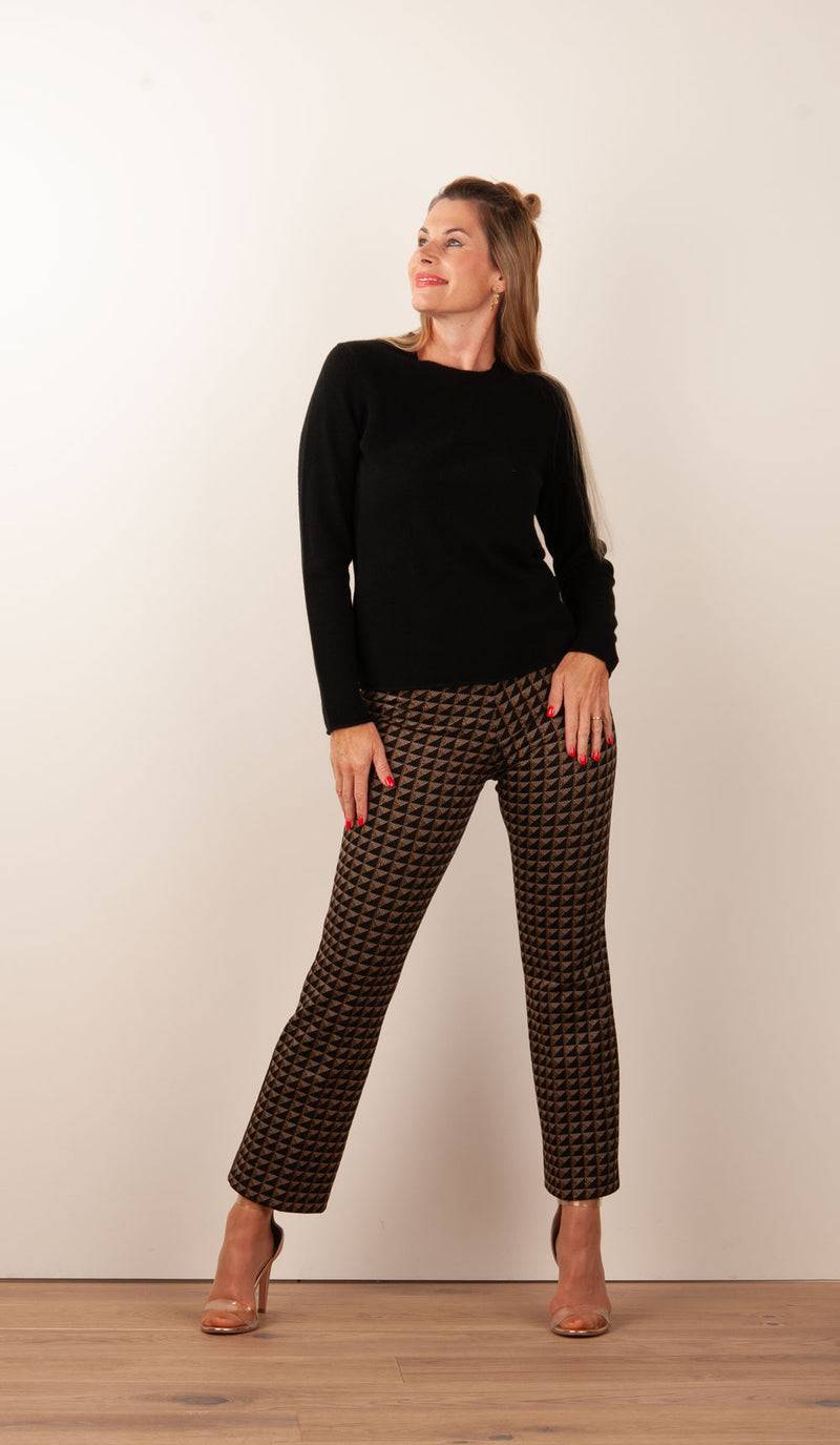 fleur Kaschmir Pullover Schwarz Cyber Monday